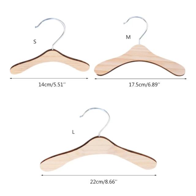 Cabide Prático e Durável para Roupas de Cães Pequenos - 10 Unidades com Gancho Slim para Economia de Espaço