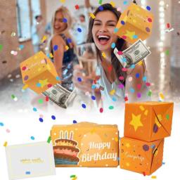 Caixa de Presente Pop-Up Explosão para Meninas, Caixa Surpresa Bounce, Cartões Dobráveis DIY, Aniversário, Dia dos Namorados, Decorações De Festa De Natal - Image 1