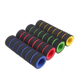 Guidão macio antiderrapante para bicicleta de corrida de bicicleta, barra do punho da motocicleta, espuma esponja Grip capa, atacado, novo, 2 pcs, 1 par - Image 1