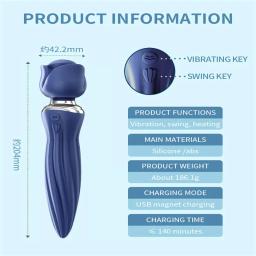 Vibrador elétrico da cauda do porco para casais, brinquedo do prazer, dildo para mulheres, jogar sexo, máquina sexual, brinquedos para casais, copo de serra - Image 4