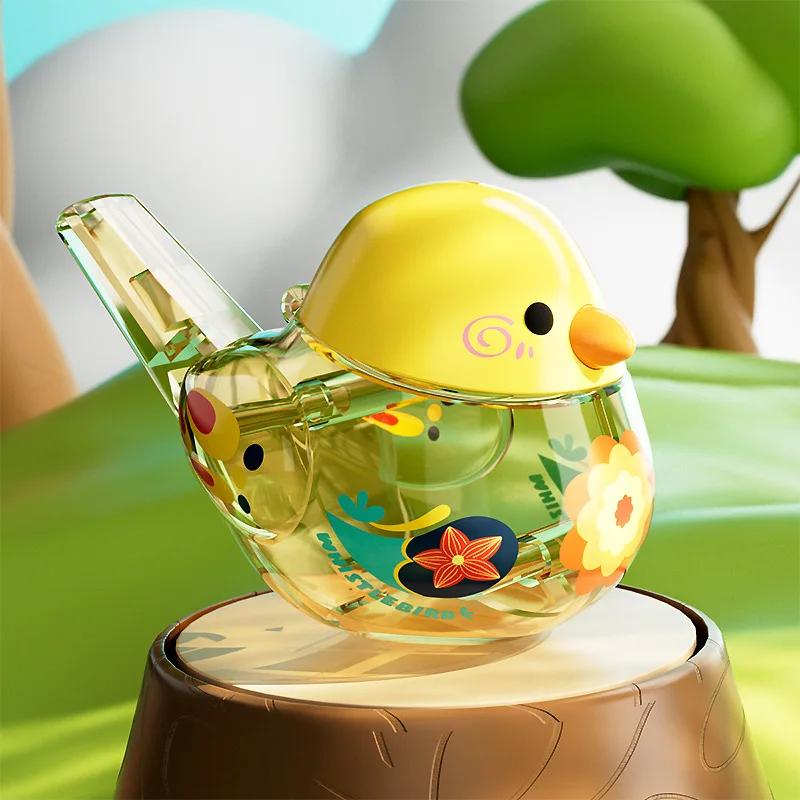 Bird Water Whistles Toy para crianças, apito colorido, instrumento musical, presente de aniversário, crianças - Image 1