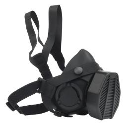 Máscara Respiradora Tática de Proteção, Meia Face Máscara de Gás para Militar, Paintball, Airsoft, Caça, Jogo CS, Cosplay - Image 1
