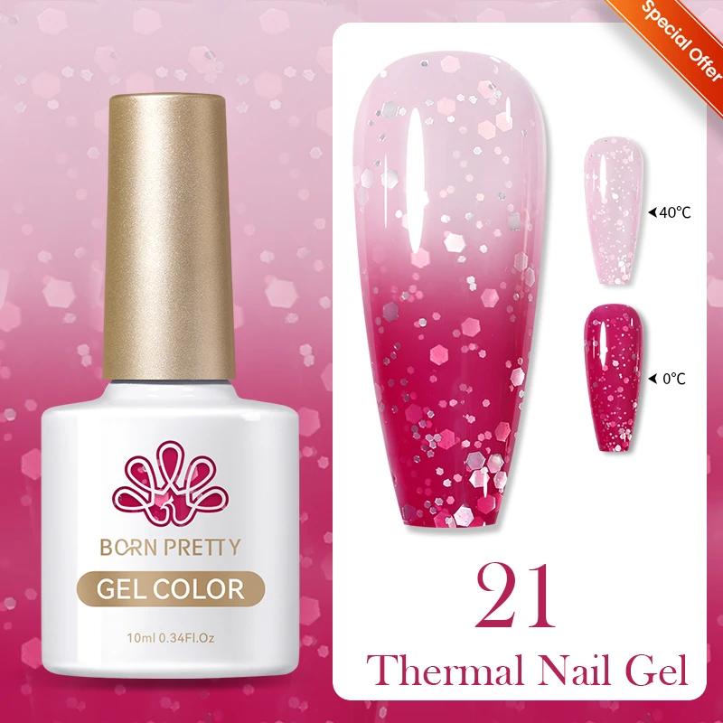 Nascido bonito 10ml unha gel polonês tudo para manicure vernizes semi permanentes embeber fora do gel uv led base super superior fosco casaco gel - Image 1