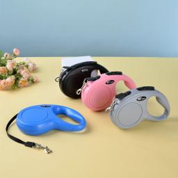 Retrátil durável pet trela para cães pequenos e médios e gatos, corda de colarinho de roleta, buldogue francês e chihuahua suprimentos, 5m, 3m - Image 6