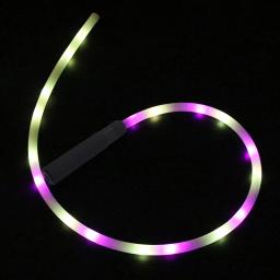 RGB LED Dance Whip Light, Recarregável Tipo C, Show EDM, Festa de Festival de Música, Homens e Mulheres Adultos, 10 Cores - Image 4