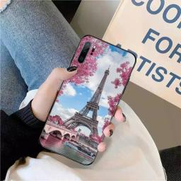 Capa de telefone Torre Eiffel paris para Huawei Honor Mate 30 40 50 20 8 70 5 9 10 Pro P x i s y Lite nova - Image 2