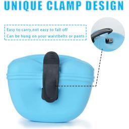 Portátil Silicone Pet Treat Bag, Dog Training cintura Bag, Alimentador ao ar livre, Puppy Snack Pouch, Comida recompensa armazenamento saco, Pet fornecimentos - Image 4