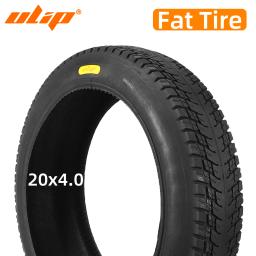 Ulip novo 20x4.0 Polegada pneu gordo fora de estrada à prova de punctura para snowmobile praia bicicleta elétrica 20*4.0 peças de pneus gordos antiderrapantes - Image 1