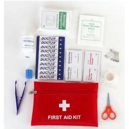 Portátil ao ar livre impermeável primeiros socorros kit, tratamento médico de emergência, família ou viagem, 14 itens por conjunto - Image 2