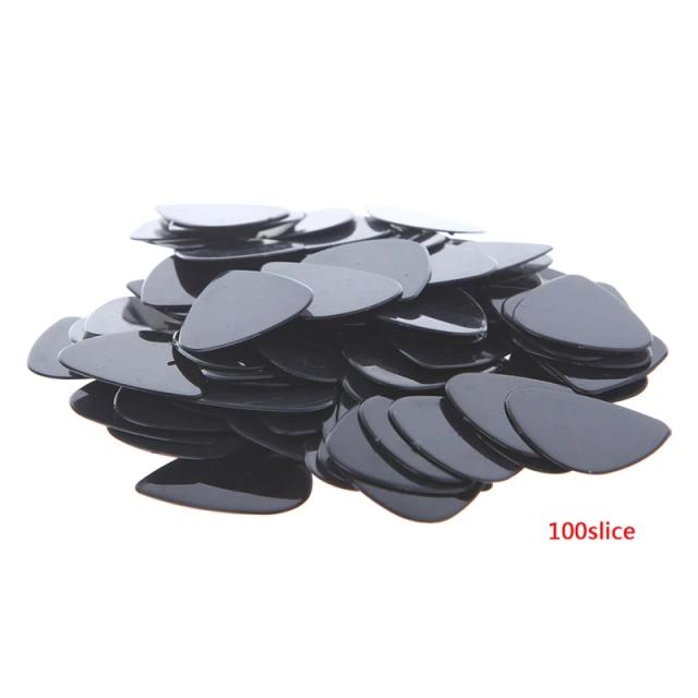 Lote com 100 Palhetas de 0.71mm para Guitarra Elétrica e Acústica