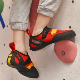 Novos sapatos de escalada para crianças, sapatos de treinamento de escalada interna, esportes ao ar livre sapatos de escalada profissionais tamanho 30-39 - Image 5
