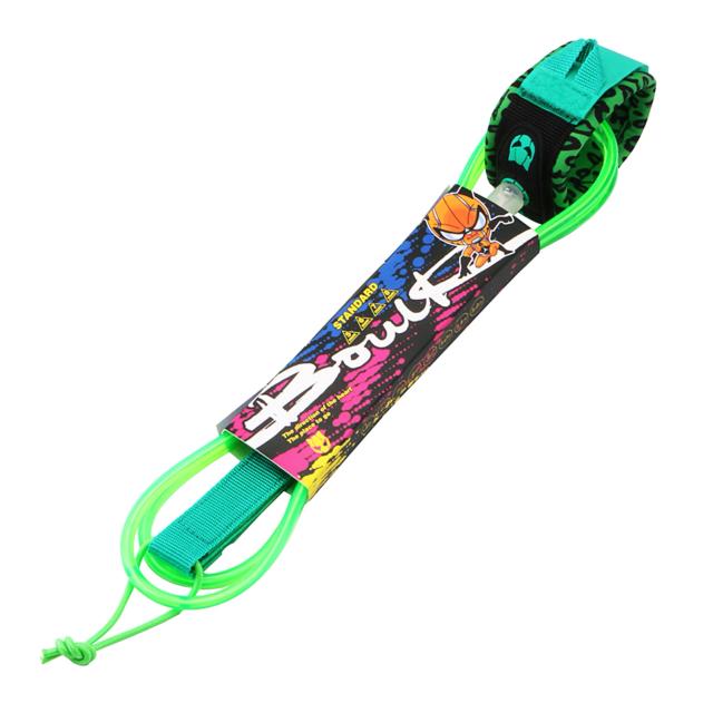Leash de Surf em TPU com Swivels Inoxidáveis e Espessura de 7mm - Disponível em 6ft e 8ft para Longboard