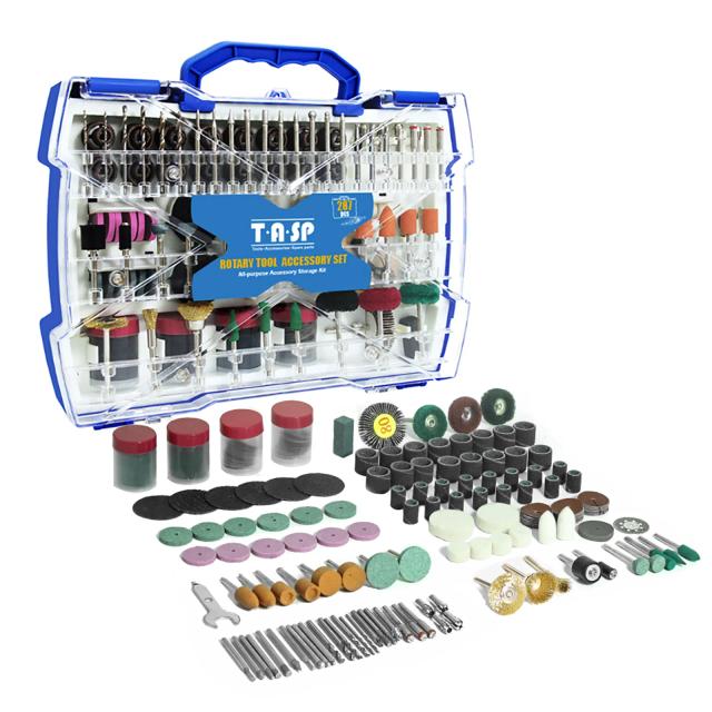 Kit Completo de 287 Peças para Ferramentas Rotativas Abrasivas: Mini Broca Elétrica para Lixamento, Polimento, Corte e Gravação com Acessórios Dremel