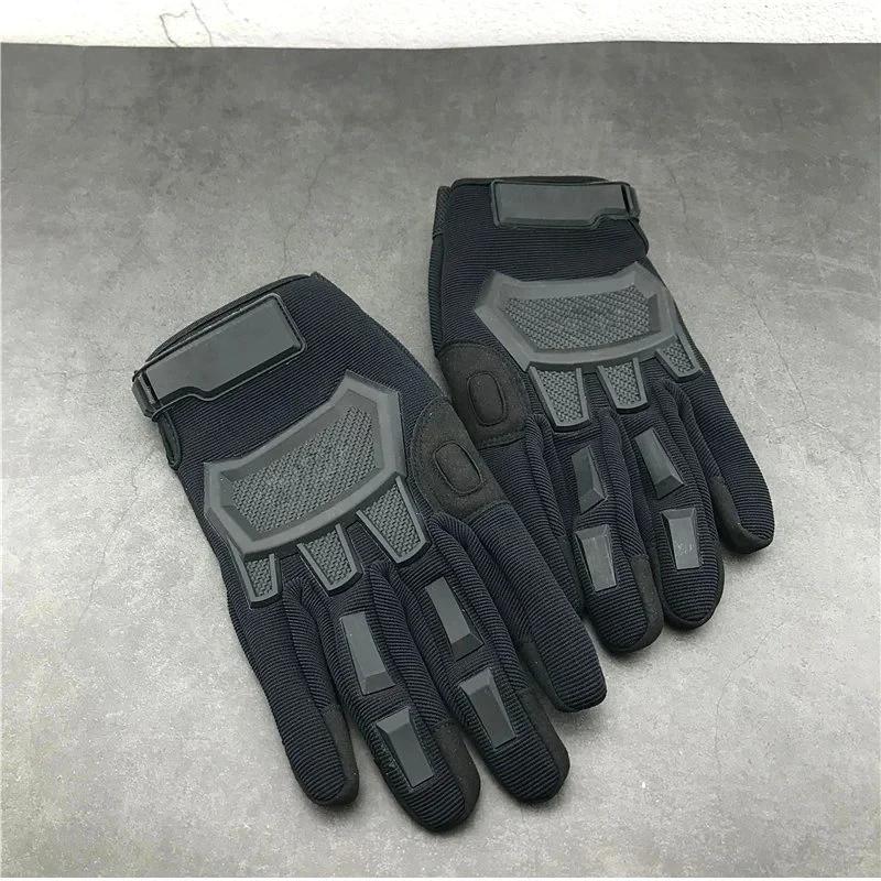 Luvas táticas de dedo completo para homens, equipamento protetor, paintball, airsoft, tiro, combate, antiderrapante, bicicleta - Image 1