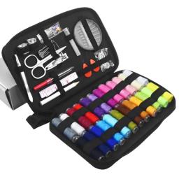 Kits de costura diy multi-função caixa conjunto para mão acolchoado costura linha de bordado acessórios de costura kits de ferramentas de costura - Image 6