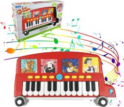 La Granja De Zenon Piano multifuncional para crianças infantis, instrumento musical, primeiros brinquedos educativos, fazenda, 24 teclas - Image 1