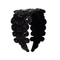 Ins estilo cabelo acessórios com strass, cabelo bandas para uma sensação Premium, personalizado e alargado Headband - Image 4