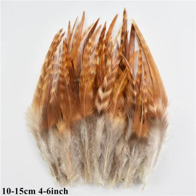 Penas Naturais de Pavão, Ganso e Faisão para Artesanato: Plumas Pequenas para DIY e Acessórios Decorativos