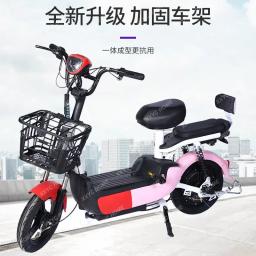 Carro elétrico bateria bicicleta homens e mulheres carro elétrico adulto de duas rodas - Image 5