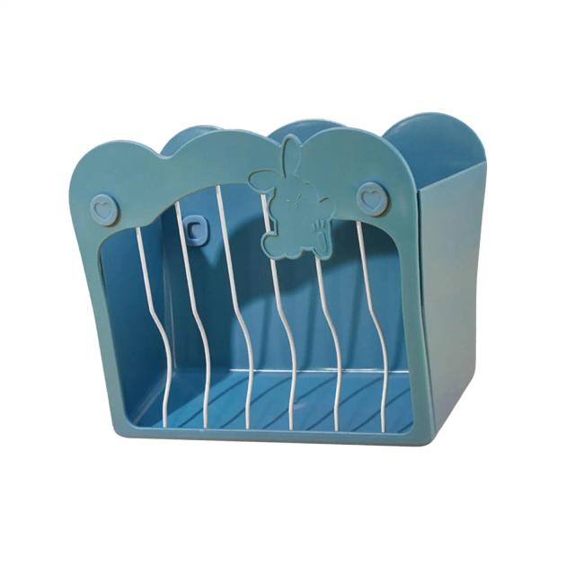 Alimentador De Feno Para Coelhos, Porquinhos Da Índia E Pequenos Animais - Suporte Ideal Para Grama E Petiscos