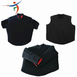 Esgrima jaqueta sabre treinador de manga longa jaqueta folha jovens das mulheres dos homens crianças treinamento alvo equipamentos sem mangas colete proteger topos - Image 1
