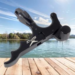 Tiro com arco ajustável rotação Caliper gatilho Grip para composto Bow Aid, polegar lançamento, 4 dedo - Image 4