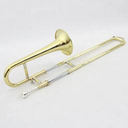 Instrumentos de latão de alta qualidade, instrumento trombone profissional chinês, laca dourada, trombone soprano - Image 3