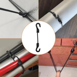 20/1 pçs 32cm cabo bungee extensível com gancho versátil corda de borracha elástica ciclismo bagagem ligação cordas acessórios acampamento - Image 6
