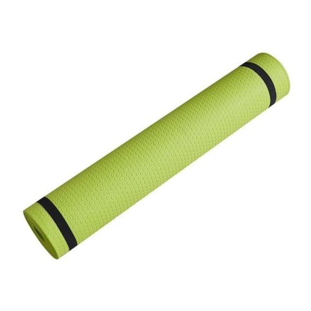Tapete de Yoga Anti-Derrapante em Espuma Confortável de EVA para Exercícios, Pilates e Ginástica - Espessura de 3mm a 6mm