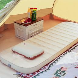 Portátil Folding Camping Sleeping Bed Mat, Colchão de ar auto-inflável macio confortável, Glamping Outdoor Travel Seat Pad - Image 3
