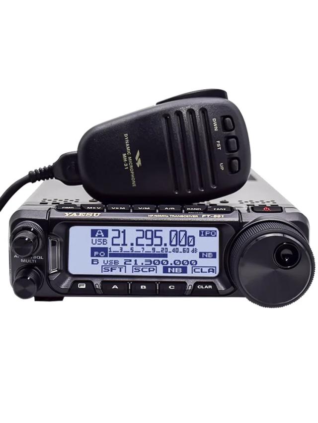 YAESU FT-891 Transceptor Portátil Ondas Curtas 100W HF 50MHz