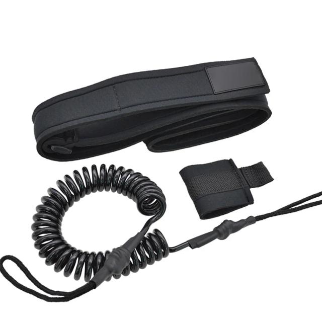 Corda de Segurança para Prancha de Stand Up Paddle - Leash de 6mm para Esportes Aquáticos