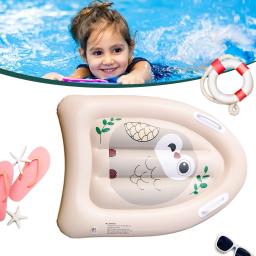 Bodyboard PVC portátil com alças para crianças, prancha de praia dobrável, wakeboard para criança, suprimentos para piscina, surf no mar, verão - Image 2