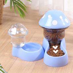 Alimentador automático Pet e dispensador de água, Gravity Food Feeder e Waterer, Tigela para cães pequenos e médios, Cachorro e gatinho - Image 1