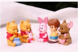 10 pçs/set dos desenhos animados winnie the pooh figura de ação brinquedo pooh urso tigger eeyore leitão figura de ação bonecas brinquedo presentes para crianças - Image 4