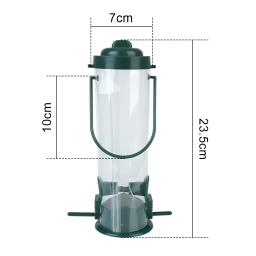 Alimentador de sementes de pássaros selvagens, suprimentos para animais de estimação, pendurado, jardim, paddock, ferramenta de alimentação de pássaros, decoração ao ar livre - Image 6