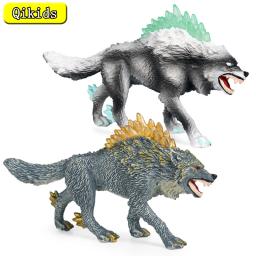 Figura de ação lobo selvagem para crianças, figuras animais, brinquedos educativos, presente para o bebê, coleção pvc - Image 1