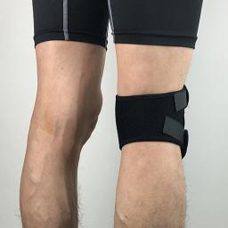 Ajustável Sports Knee Pad Protector, Fitness ao ar livre, Ginásio, Caminhadas, Corrida, Correia Dupla, Patela do Joelho, Guarda Perna, 1 Pc - Image 5