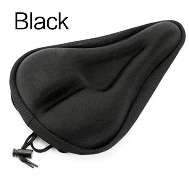 Capa Acolchoada para Assento de Bicicleta com Almofada de Gel Macio e Espuma Ampla para Conforto em Exercícios