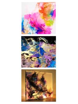 Yupo-Álcool Ink Paper Combo Set, Premium Value Pack, Sintético, Pintura, Desenho, Artesanato DIY, A4 - Image 5