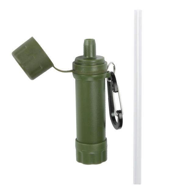 Purificador de Água Portátil para Emergências: Filtro Ideal para Camping, Pesca e Aventuras ao Ar Livre