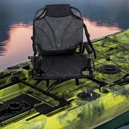 Novo design aumentar 360 cadeira giratória acessório de caiaque para caiaque de pesca com pedal - Image 1