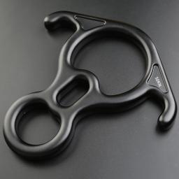 Figura 8 Dispositivo Descender Belay, 50KN, alta resistência, dispositivo de rapel, frenagem superior para resgate de escalada - Image 4