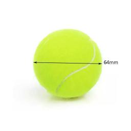 3 pçs de alta elasticidade tênis profissional treinamento bola jogo ao ar livre cães mordida perseguição e chomp 63mm bola tênis raquete - Image 3