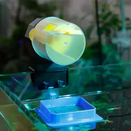 Alimentador automático de peixes para aquário Alimentador de tanques de peixes Tempo inteligente, grande capacidade, 12 horas, 24 horas - Image 4