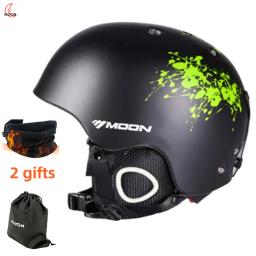 Capacete de esqui lunar para crianças e adultos, ultraleve, esportes radicais, skate, snowboard, snowmobile, motocicleta - Image 1