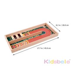 Jogo De Tabuleiro De Madeira Para Adultos, Disc Battle Table, Vencedor, Curling, Ideal Para Entretenimento Familiar, Brinquedos Interativos De Xadrez - Image 6