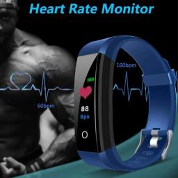 Digital Sport Smart Watch para Homens e Mulheres, Pulseira Fitness, Pressão Arterial, Monitor de Freqüência Cardíaca, Impermeável, Android, iOS - Image 5