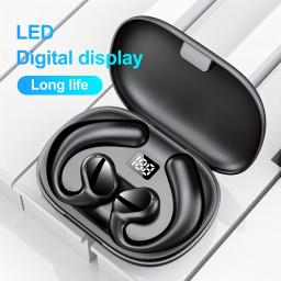 Auriculares Osso Condução Sem Fio, Auriculares Orelha a Orelha Ultra Longa, Android, Apple, Estilo Universal, Novo - Image 1