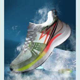 Sapatos masculinos de absorção de choque, ultraleves, placa de carbono, pipoca esportiva, corrida, tamanho grande, moda masculina, verão, 2022 - Image 6